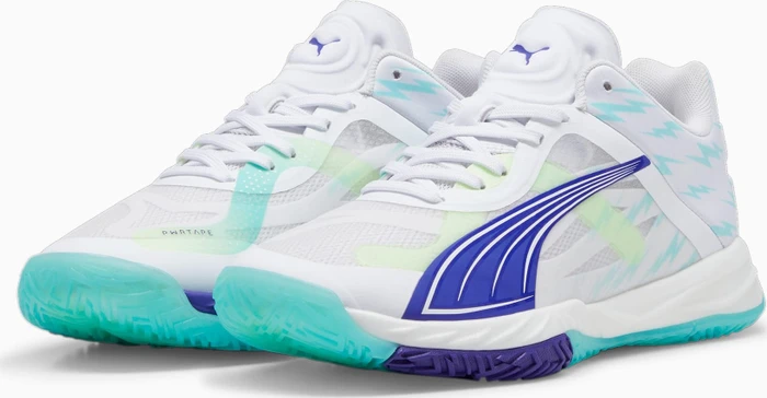 Puma Accelerate NitroSqd W+ puma white/electric peppermint/fizzy apple (Damen)