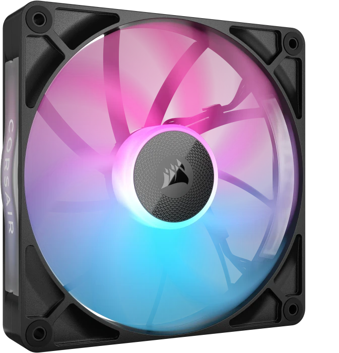 Corsair iCUE LINK RX140 RGB Starter Kit, schwarz, LED-Steuerung, 140mm, 2er-Pack