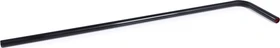 Alphacool Hardtube 13/10mm 90° 10/50cm Deep Black, schwarz verchromt