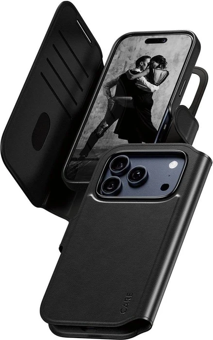 PanzerGlass Care Feature Case Tango Two-in-One Wallet w. MagSafe für Apple iPhone 17 Pro