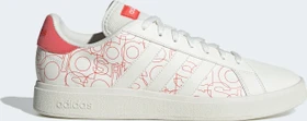 adidas Grand Court Base 2.0 off white/preloved scarlet (Herren)