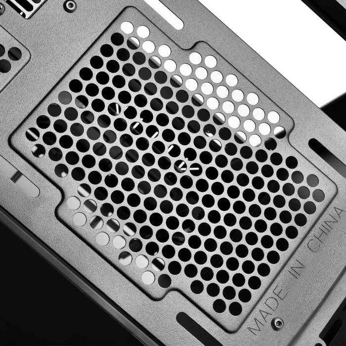 SilverStone Lucid LD01, schwarz/weiß, Glasfenster
