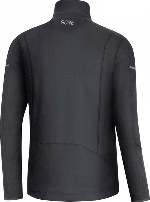 Gore Wear M Thermo Zip Shirt Trikot langarm schwarz (Herren)