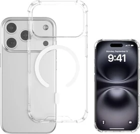 4smarts Hybrid Case Ibiza MagSafe für Apple iPhone 17 Pro transparent