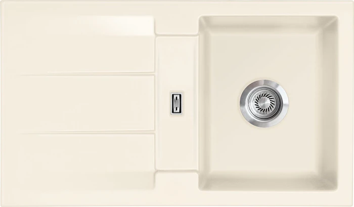 systemceram Genea 87 F Einbau Becken reversibel magnolie