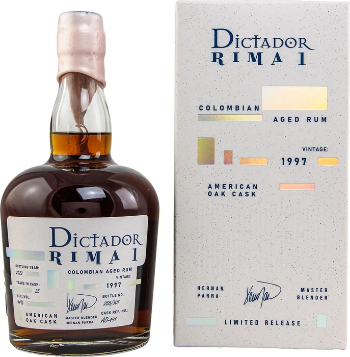 Dictador Rima 1 1997 American Oak Cask 700ml
