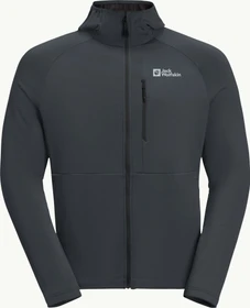 Jack Wolfskin Kolbenberg Hooded FZ Jacke phantom (Herren)