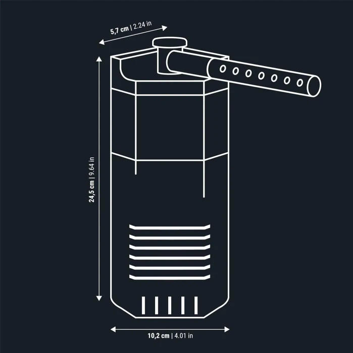 Dennerle Nano Corner Filter 100 XXL