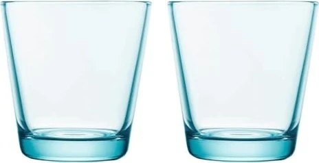 Iittala Kartio Trinkglas 210ml wassergrün, 2 Stück