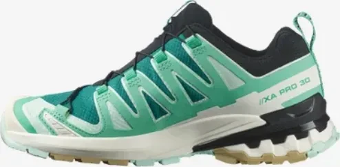 Salomon XA Pro 3D V9 GTX deep lake/electric green/vanilla ice (Damen)