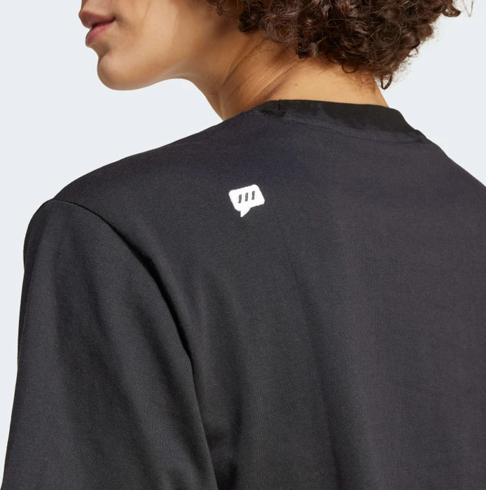 adidas Remoji Graphic T-Shirt kurzarm schwarz (Damen)