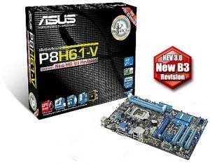 ASUS P8H61-V Rev 3.0 (Intel 1155)