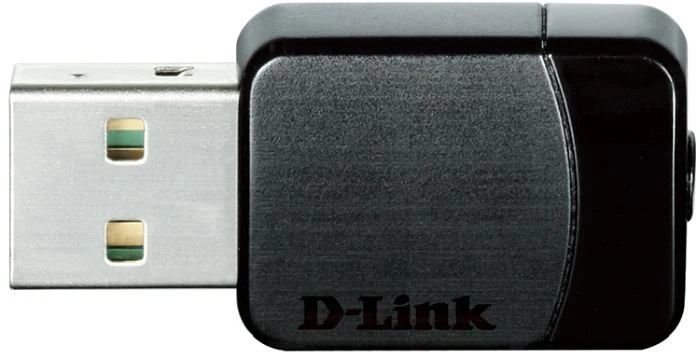 D-Link Wireless AC DualBand Nano, 2.4GHz/5GHz WLAN, USB-A 2.0 [Stecker]