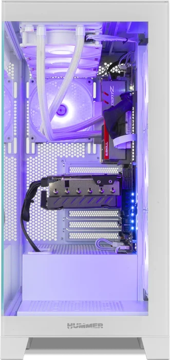 Nox Xtreme Hummer Glock White, Glasfenster