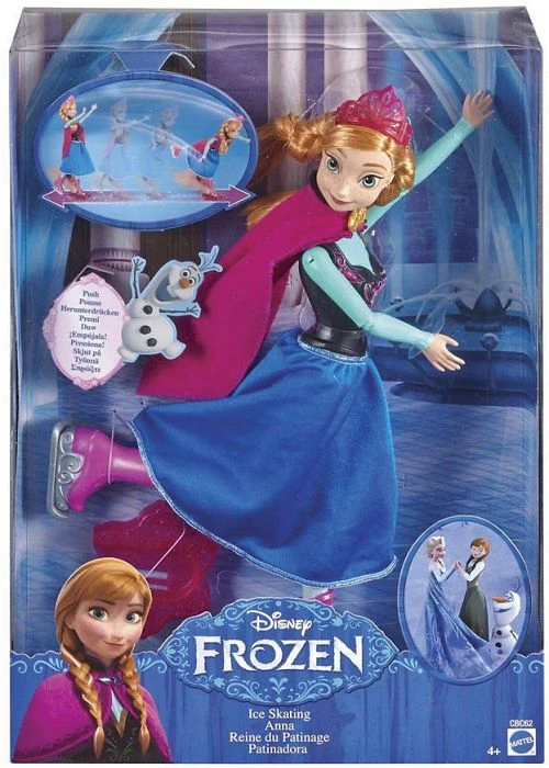 Mattel Disney Princess - Die Eiskönigin - Eisläuferin Anna