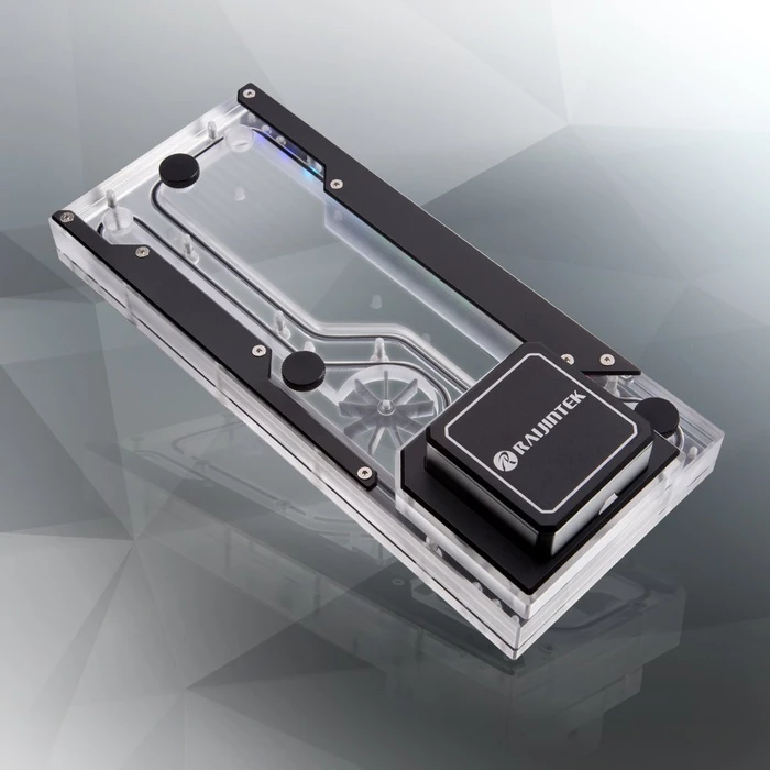 Raijintek Acheron 240 DDC RBW Distro Plate, Verteilerplatte mit Pumpe