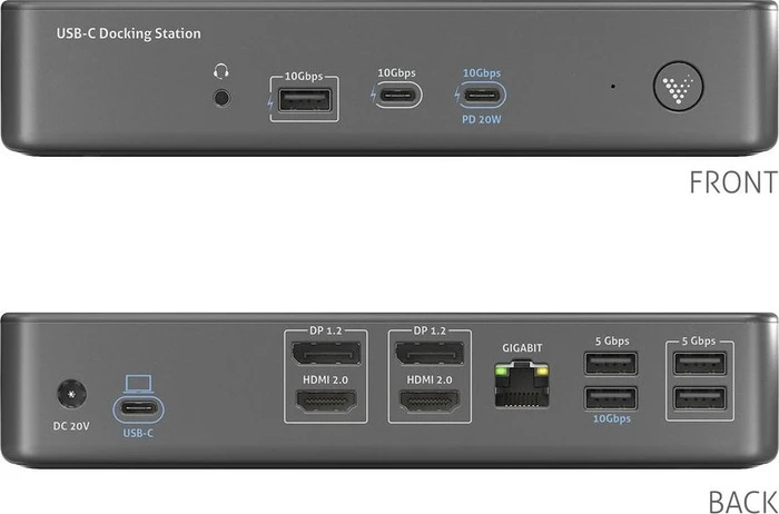 PureLink Vuelogic 14-in-1 USB-C Docking Station, USB-C 3.1 [Buchse]