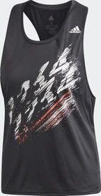 adidas Speed Tanktop Laufshirt ärmellos schwarz (Damen)