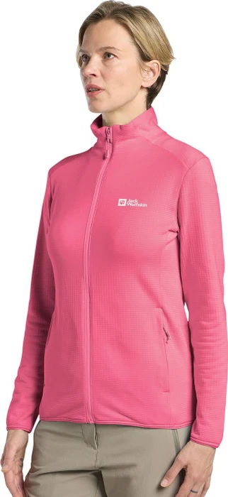 Jack Wolfskin Kolbenberg Full Zip Jacke bubblegum (Damen)