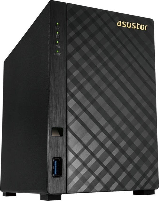 Asustor AS1002T, 512MB RAM, 1x RJ-45 1000Base-T, 2x USB-A 3.0