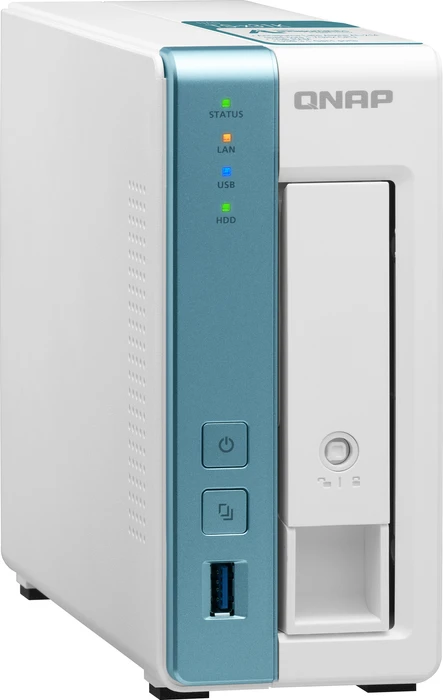 QNAP Turbo Station TS-131K, 1GB RAM, 1x RJ-45 1000Base-T, 3x USB-A 3.0