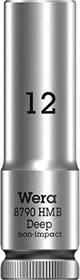 Wera 8790 HMB Deep Außensechskant Steckschlüssel 3/8", 12x64mm