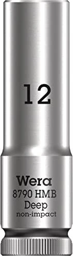 Wera 8790 HMB Deep Außensechskant Steckschlüssel 3/8", 12x64mm
