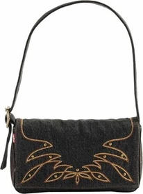 Levi's Brannan Schultertasche black dark wash