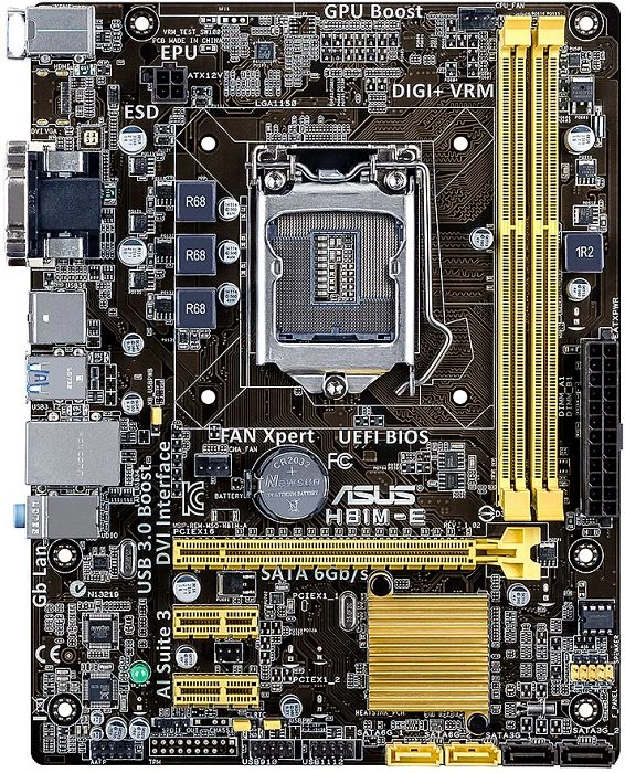 ASUS H81M-E (Intel 1150)