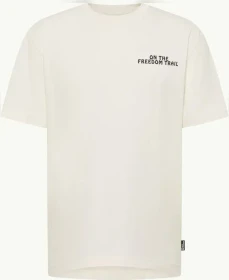Jack Wolfskin Trailblazer T-Shirt kurzarm cotton white (Herren)