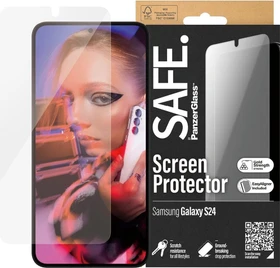 PanzerGlass Safe Screen Protector Ultra-Wide Fit with EasyAligner für Samsung Galaxy S24