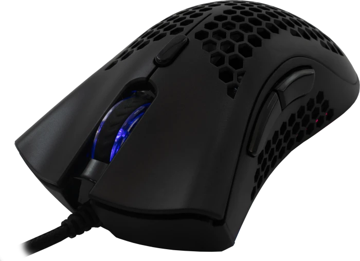 Baracuda Coral Black Gaming Mouse, schwarz, USB