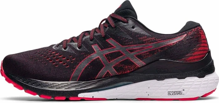 Asics Gel-Kayano 28 black/electric red (Herren)
