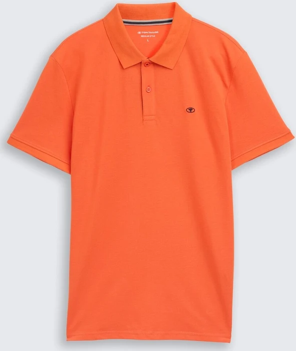 Tom Tailor Piqué Poloshirt kurzarm pale red (Herren)