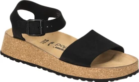 Birkenstock Glenda Nubukleder schwarz (Damen)