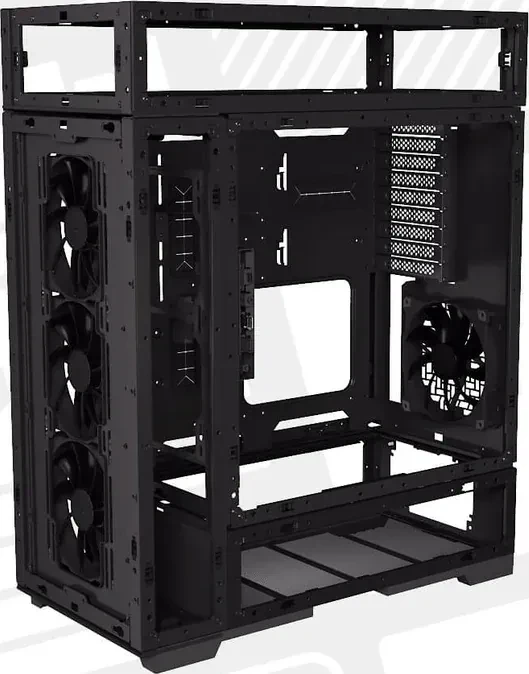 In Win Modfree Deluxe Edition, Glasfenster