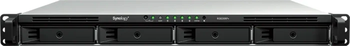 Synology RackStation RS826RP+, 4GB RAM ECC, 4x RJ-45 1000Base-T, 2x USB-A 3.0, 1HE