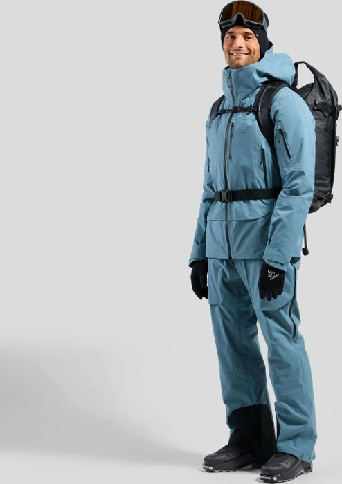 Odlo X-Alp 3L Hardshell Skihose lang provincial blue (Herren)