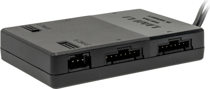 Lian Li Uni Hub Controller für SL-INF-Serie, Licht- und Lüftersteuerung, schwarz