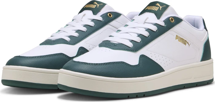 Puma Court Classic puma white/dark myrtle/puma gold (Damen)