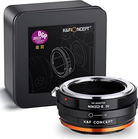 K&F Concept Adapter für Nikon G auf Sony E