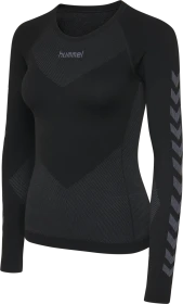 hummel Seamless First Jersey Funktionsshirt langarm schwarz (Damen)