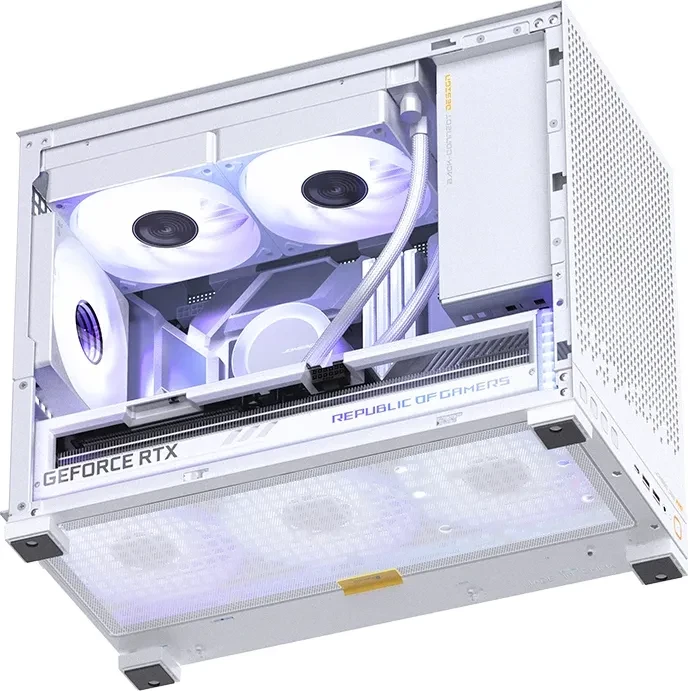 Jonsbo D32 PRO White, Glasfenster