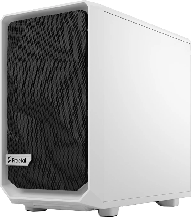 Fractal Design Meshify 2 Nano White TG Clear Tint, Glasfenster, Mini-ITX