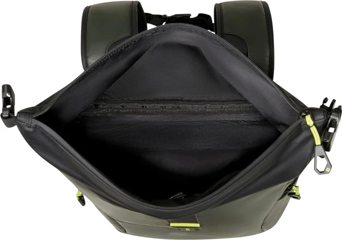 Samsonite Paradiver Light, Rolltop Backpack L, 17.3" Notebook-Rucksack, 49cm, 25/35l, erweiterbar, Jungle Green
