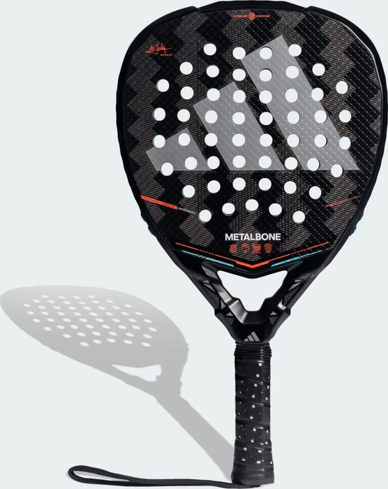 adidas Metalbone 2026 Padel-Tennisschläger schwarz/rot