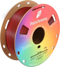 Polymaker Panchroma PLA Dual matt, Shadow Red (Black-Red), Spule, 1.75mm, 1.00kg