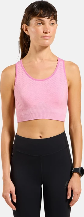 Odlo Seamless Medium Sport-BH hyper pink melange (Damen)