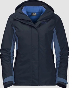 Jack Wolfskin Iceland Voyage 3in1 Funktionsjacke midnight blue (Damen)