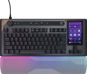 Turtle Beach Command Series KB7 TKL, schwarz, LEDs RGB, Low-Profile TITAN Hall-Effect, USB, US